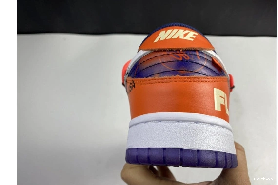 Perple CT0856-801 O-W Dunk SB White Nike  x Orange Low 0325